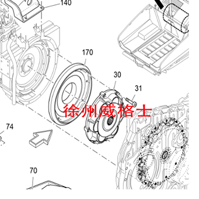 福格攤鋪機飛輪聯軸器2278760 福格攤鋪機飛輪聯軸器2278760